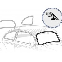 Guarnição vidro para-brisas VW Fusca p/friso